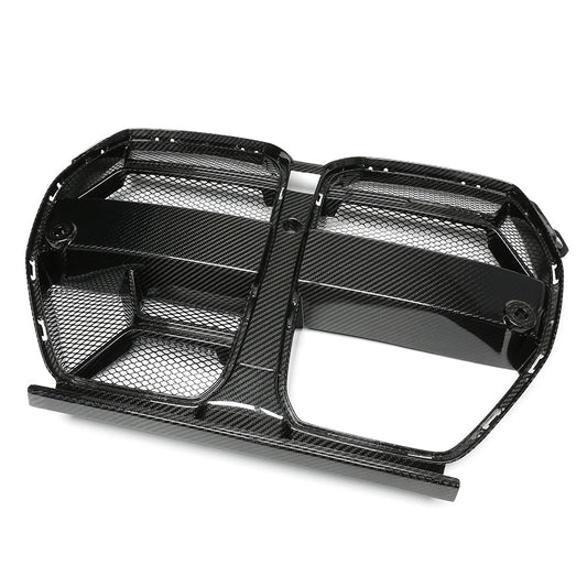 BMW G80 M3 M4 Dry Carbon Front Grill CSL Style With ACC