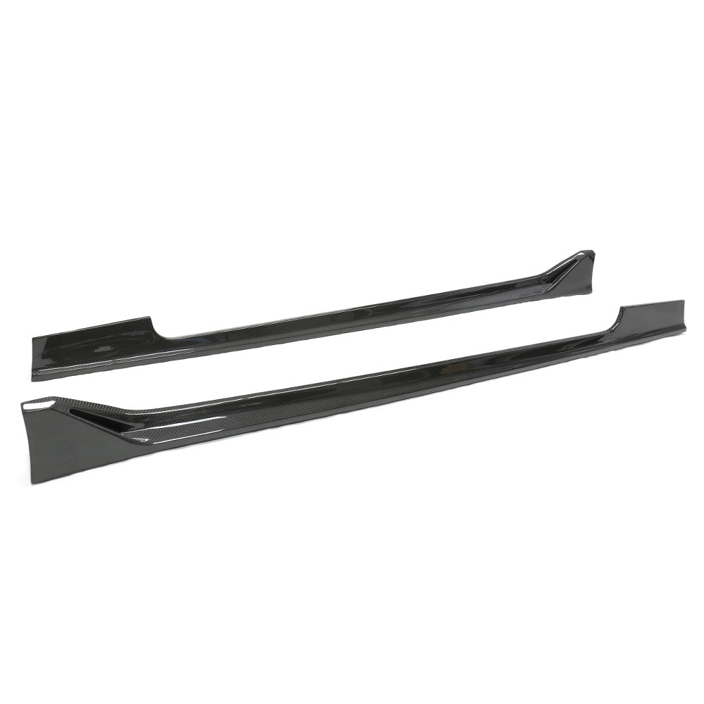 BMW G87 M2 Dry Carbon Side Skirt V Style