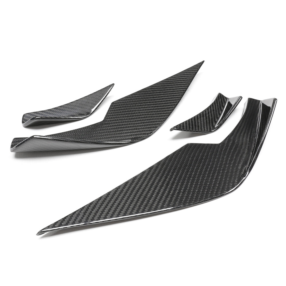 BMW G80 M3 M4 Dry Carbon Front Canards VS Style