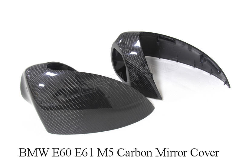 BMW E60 E61 M5 Carbon Fiber Mirror Cover