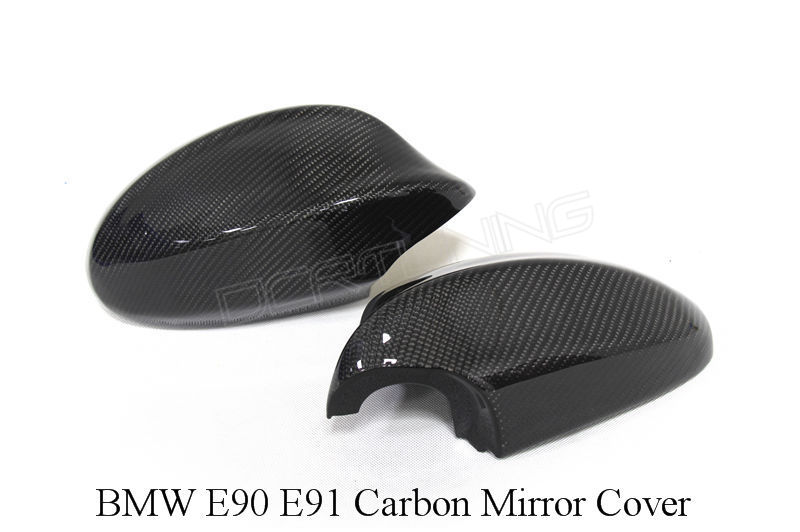 BMW E91 E90 Carbon Fiber Mirror Cover Pre-LCI 2005 - 2008