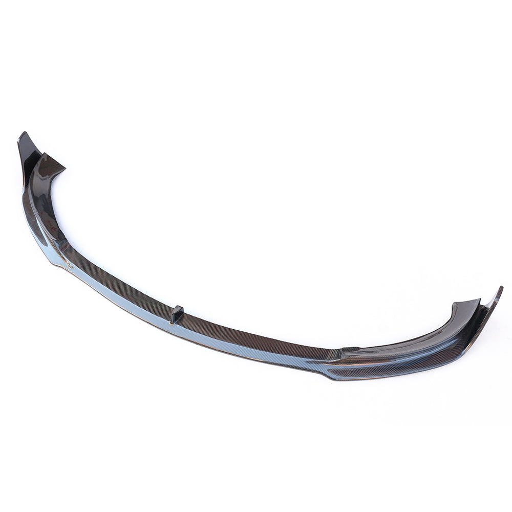 Tesla Model Y Front Lip V Style Carbon Fiber