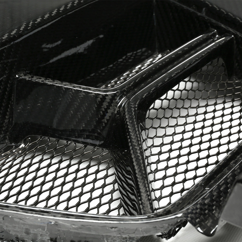 BMW G80 M3 M4 Dry Carbon Front Grill CSL Style Without ACC
