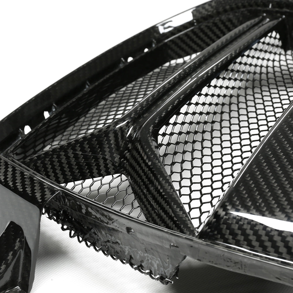 BMW G80 M3 M4 Dry Carbon Front Grill CSL Style With ACC