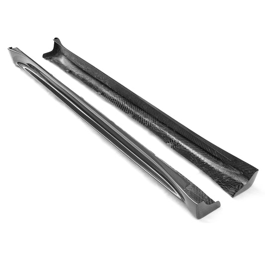 Tesla Model Y Side Skirts CMST Style Carbon Fiber