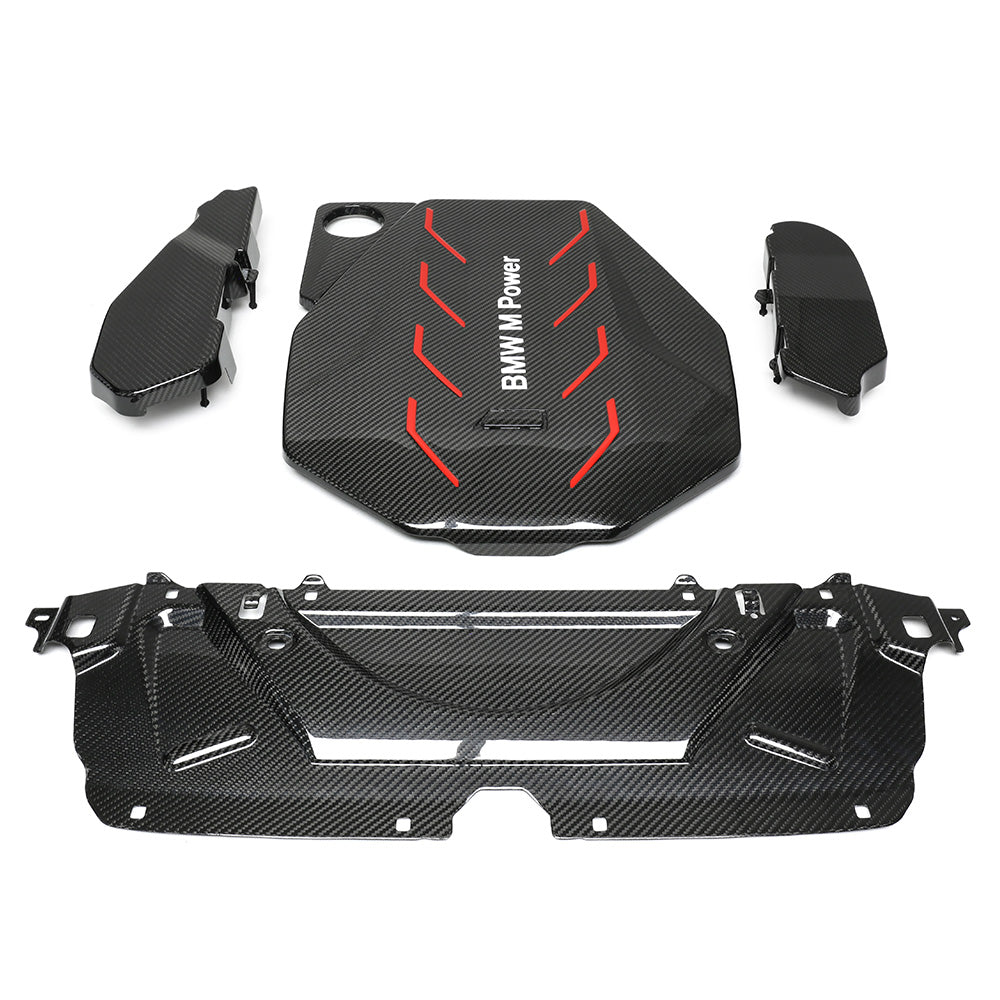 BMW G90 G99 M5 Dry Carbon Engine Cover