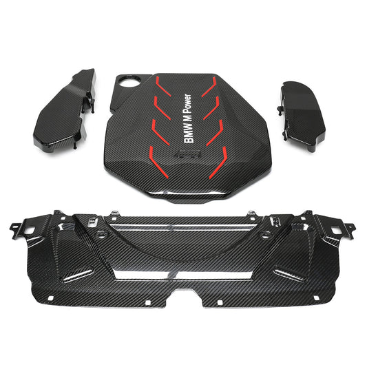 BMW G90 G99 M5 Dry Carbon Engine Cover