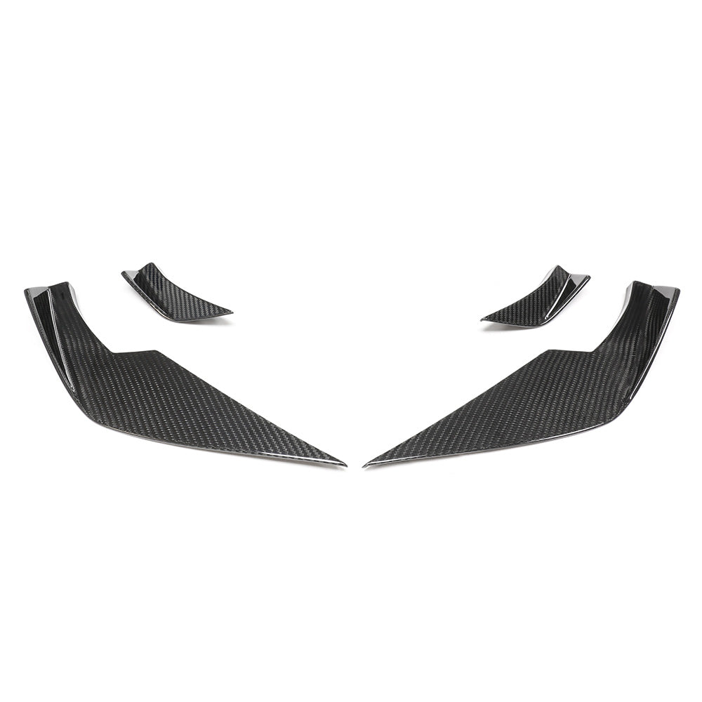 BMW G80 M3 M4 Dry Carbon Front Canards VS Style