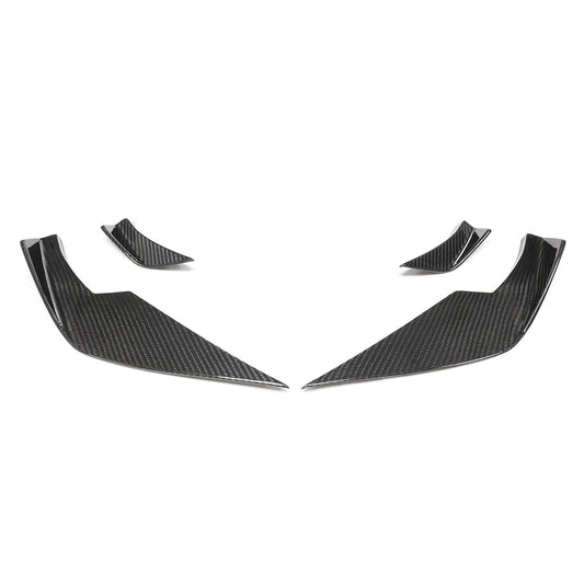 BMW G80 M3 M4 Dry Carbon Front Canards VS Style
