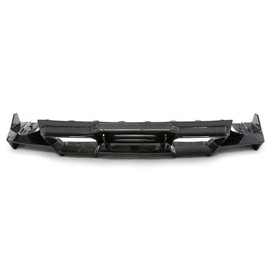BMW G87 M2 Dry Carbon Rear Diffuser V Style