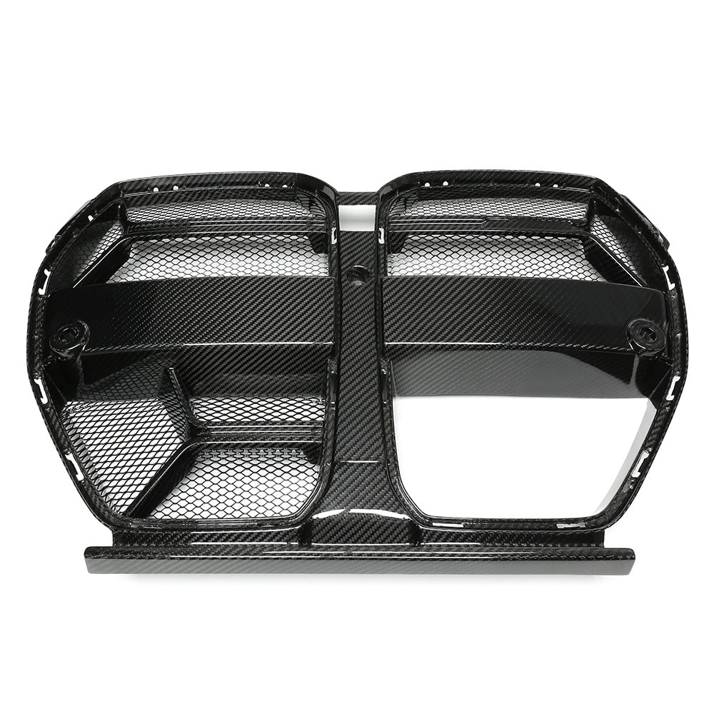 BMW G80 M3 M4 Dry Carbon Front Grill CSL Style With ACC