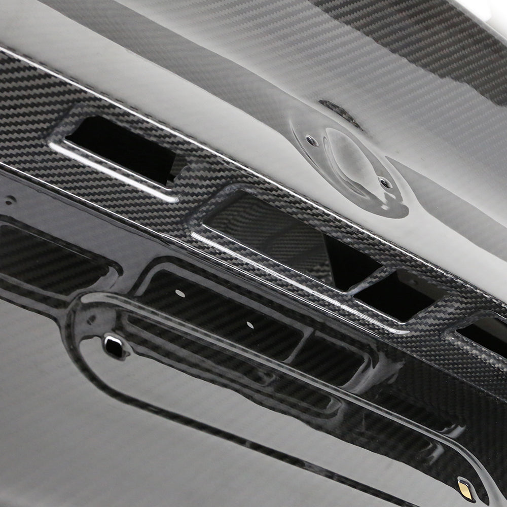 BMW G87 M2 Dry Carbon Rear Trunk Cover CSL Style