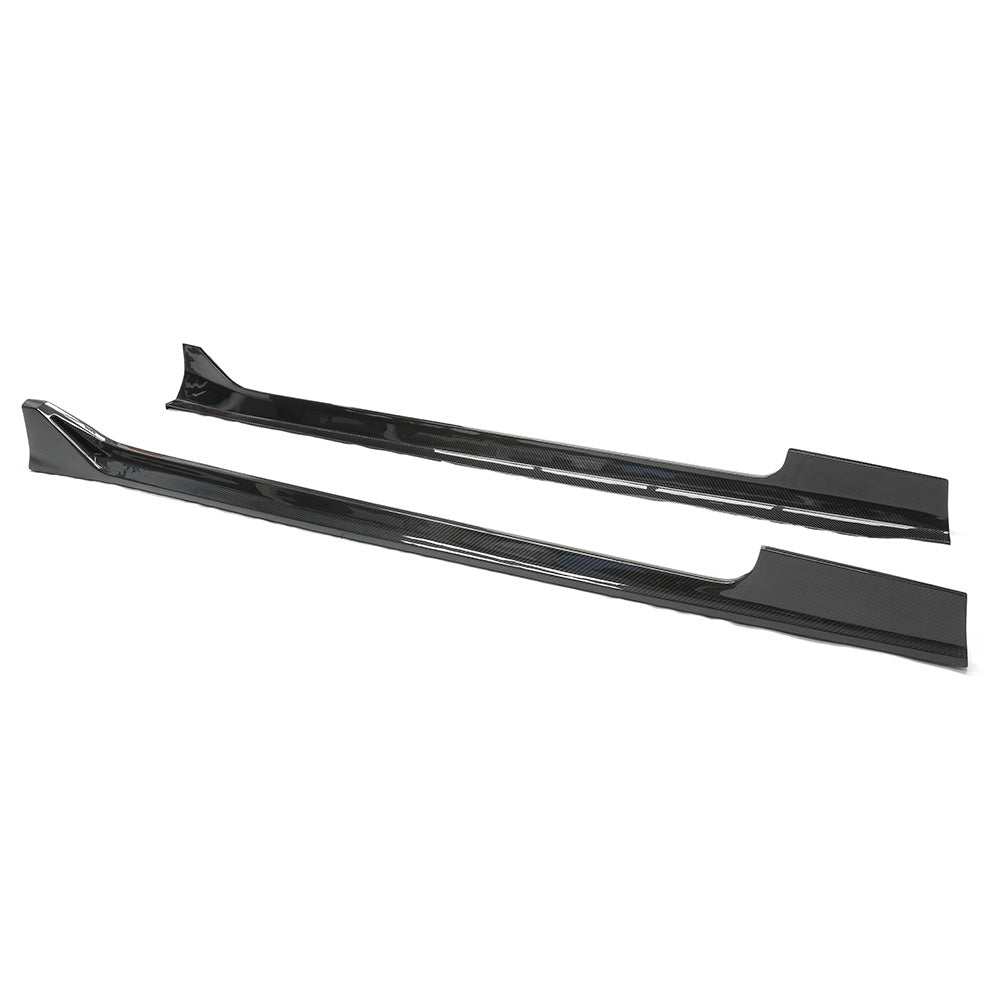 BMW G87 M2 Dry Carbon Side Skirt V Style