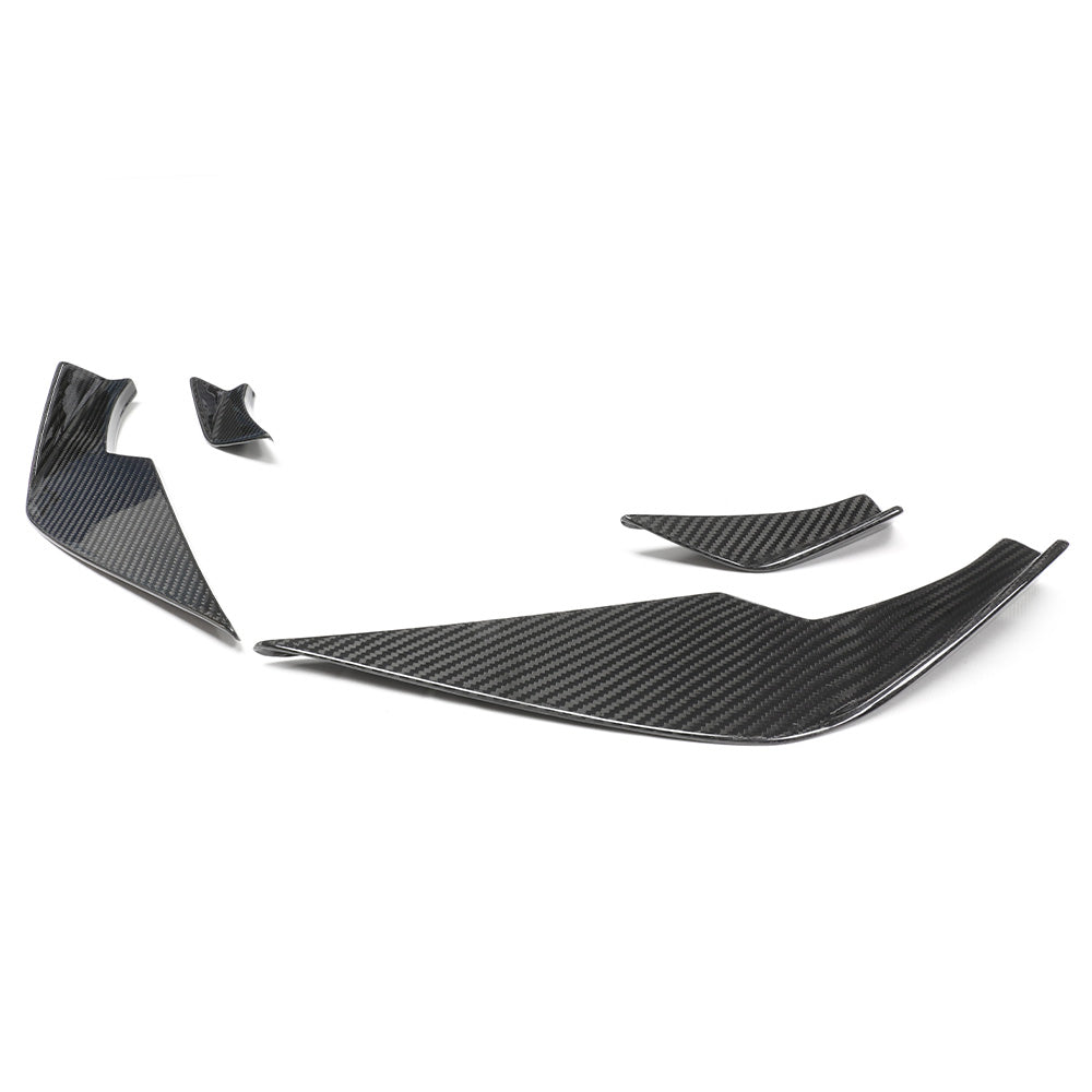 BMW G80 M3 M4 Dry Carbon Front Canards VS Style