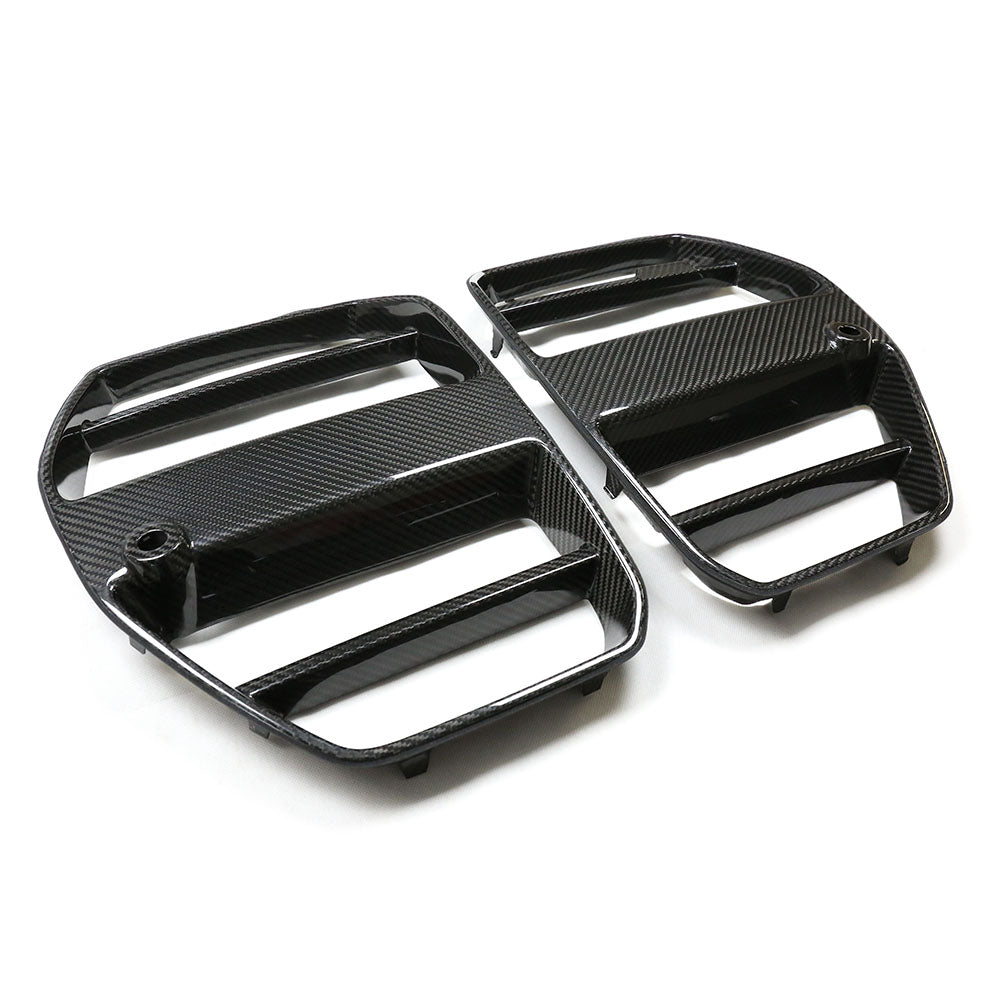 BMW G80 M3 M4 Dry Carbon Front Grill ST Style