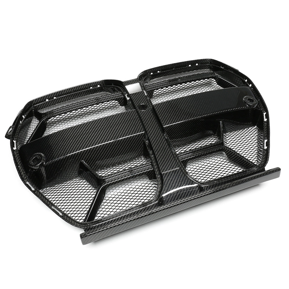 BMW G80 M3 M4 Dry Carbon Front Grill CSL Style Without ACC
