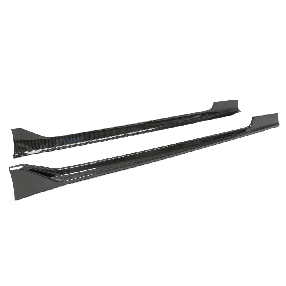 BMW G87 M2 Dry Carbon Side Skirt V Style