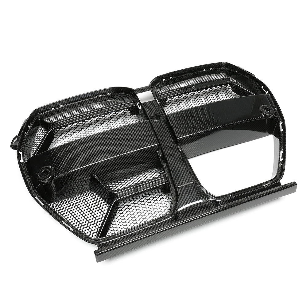 BMW G80 M3 M4 Dry Carbon Front Grill CSL Style With ACC