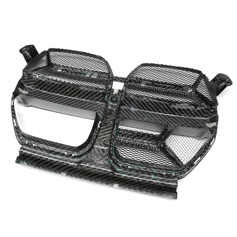 BMW G80 M3 M4 Dry Carbon Front Grill CSL Style With ACC