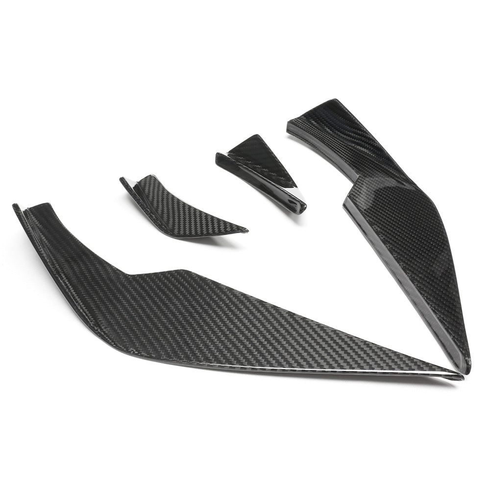 BMW G80 M3 M4 Dry Carbon Front Canards VS Style