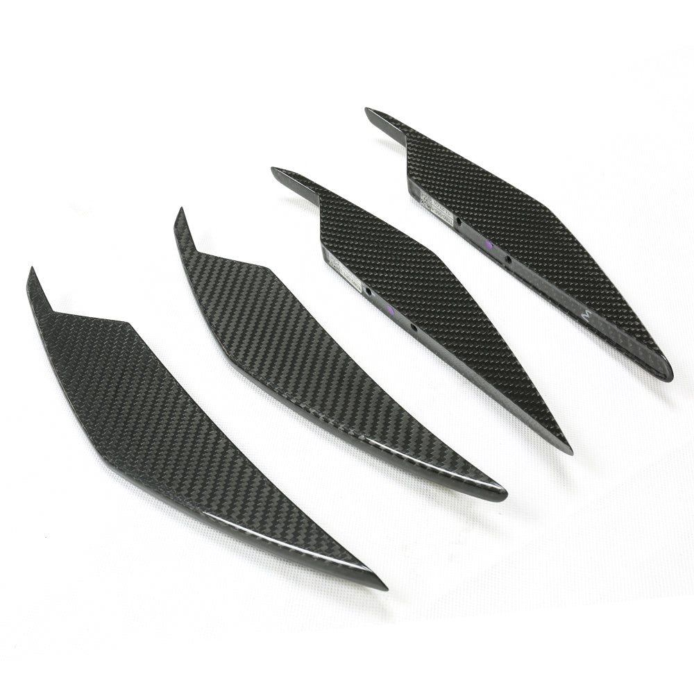 BMW G80 M3 M4 Dry Carbon Front Canards AC Style