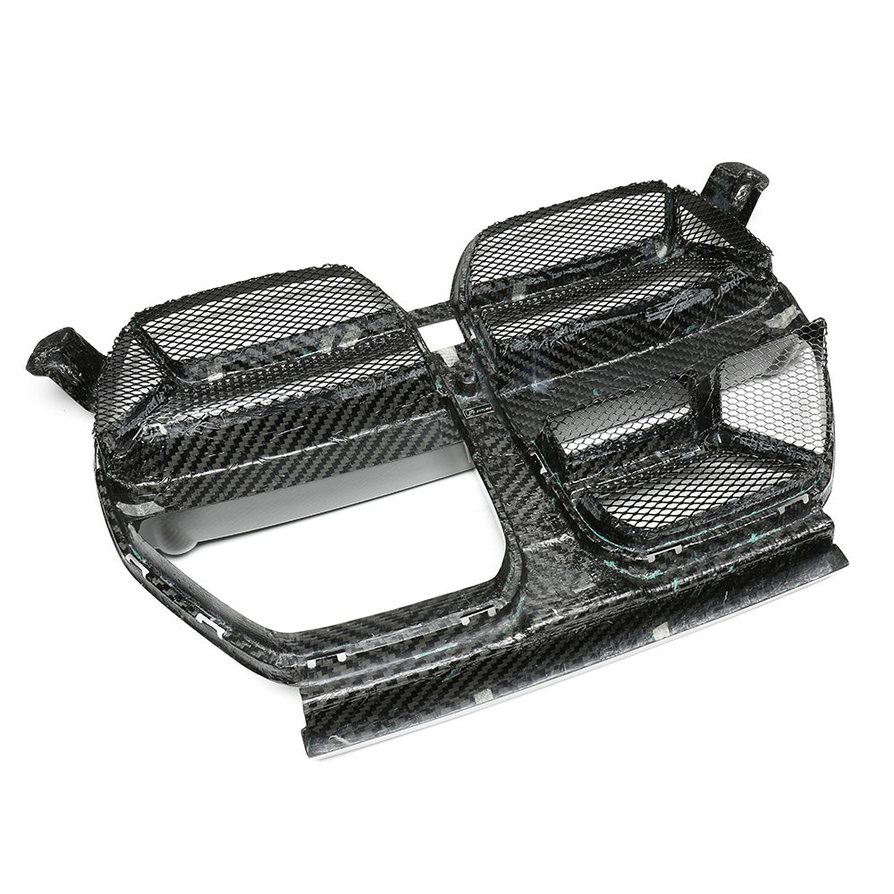 BMW G80 M3 M4 Dry Carbon Front Grill CSL Style With ACC