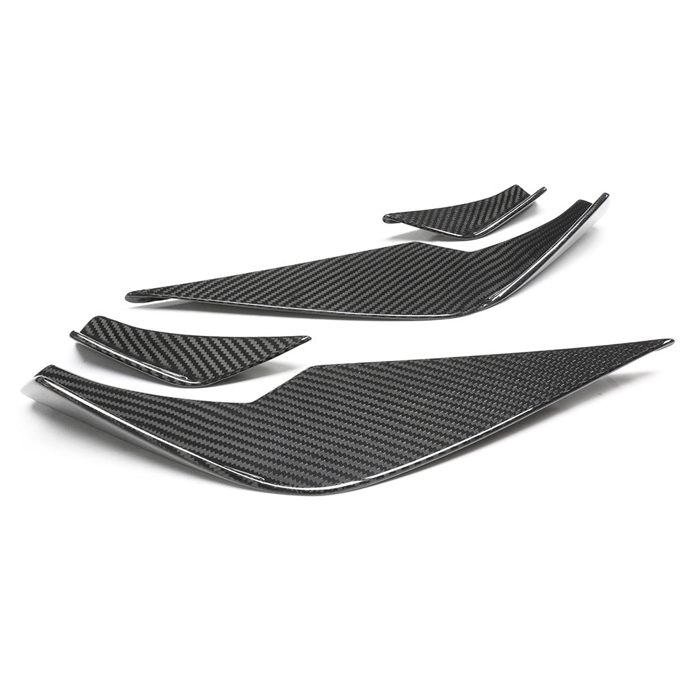 BMW G80 M3 M4 Dry Carbon Front Canards VS Style
