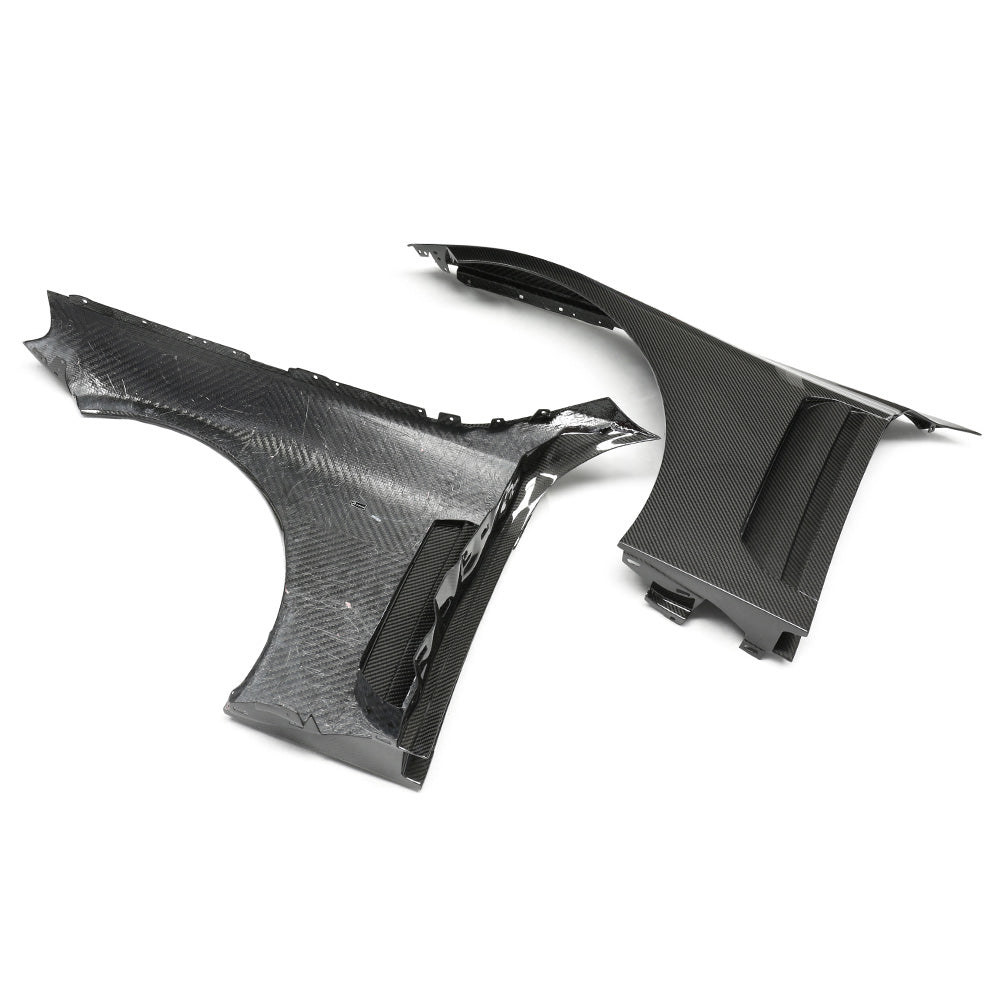 BMW G87 M2 Dry Carbon Front Side Fender V Style