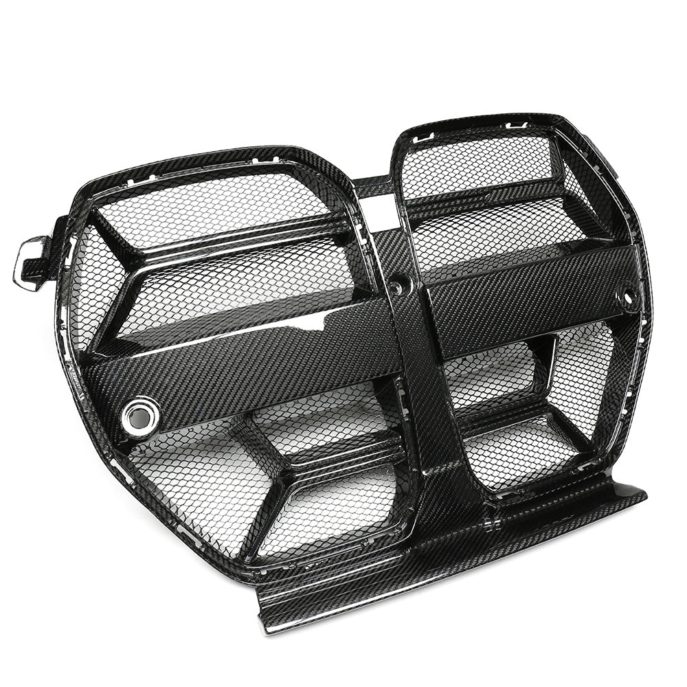 BMW G80 M3 M4 Dry Carbon Front Grill CSL Style Without ACC