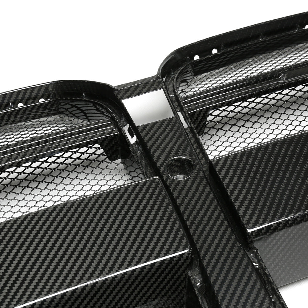 BMW G80 M3 M4 Dry Carbon Front Grill CSL Style With ACC