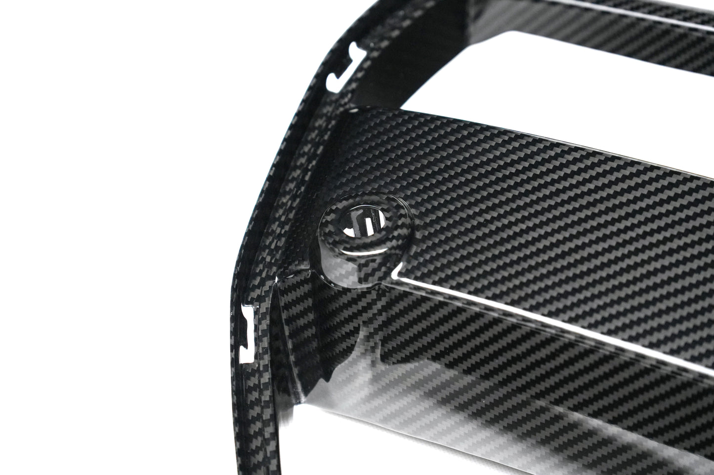 BMW G80 M3 M4 Dry Carbon Front Grill ST Style 1-Piece Version