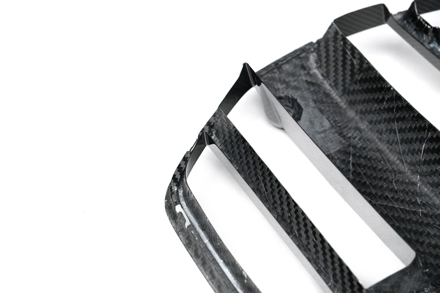 BMW G80 M3 M4 Dry Carbon Front Grill ST Style 1-Piece Version