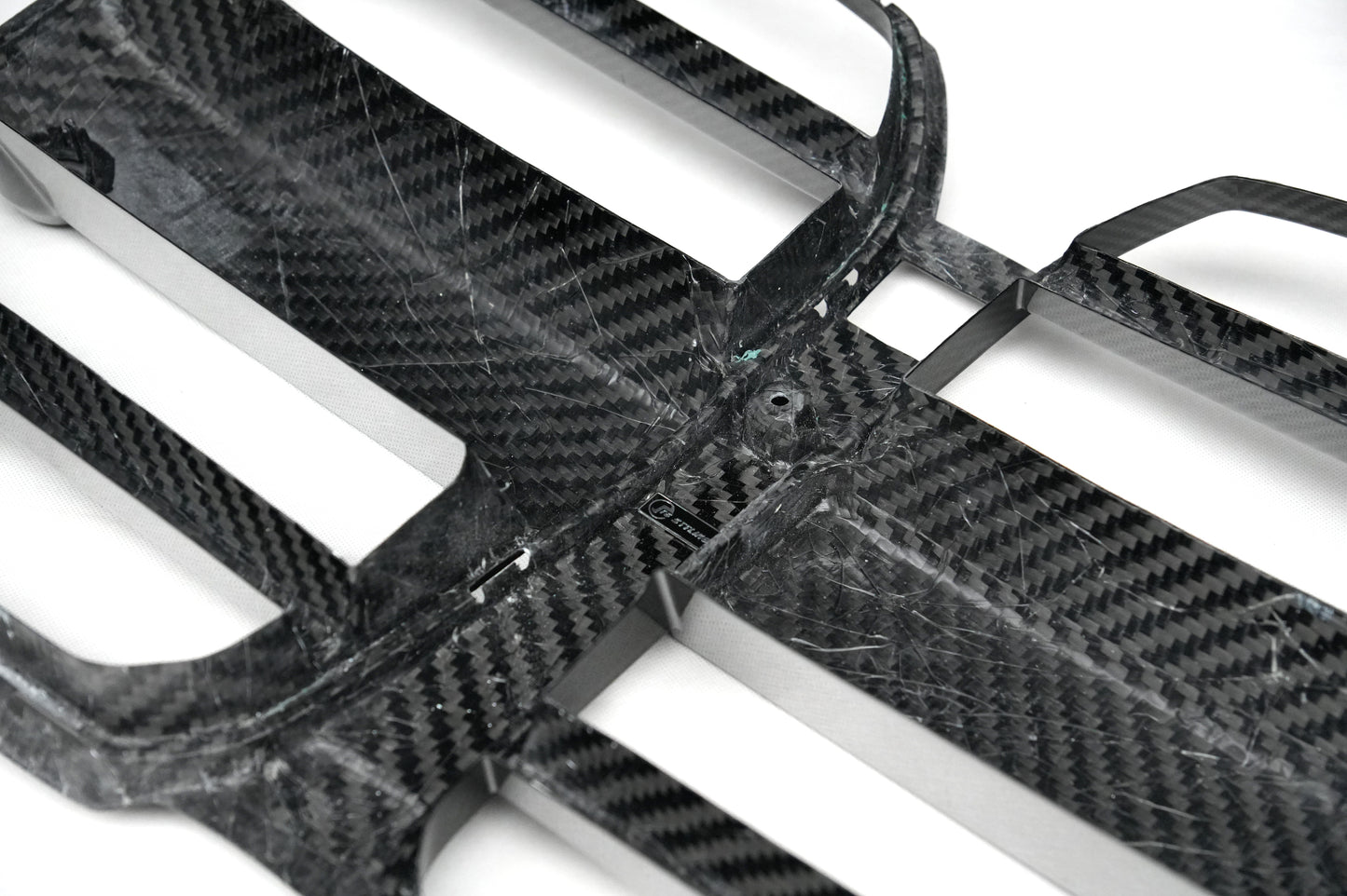 BMW G80 M3 M4 Dry Carbon Front Grill ST Style 1-Piece Version