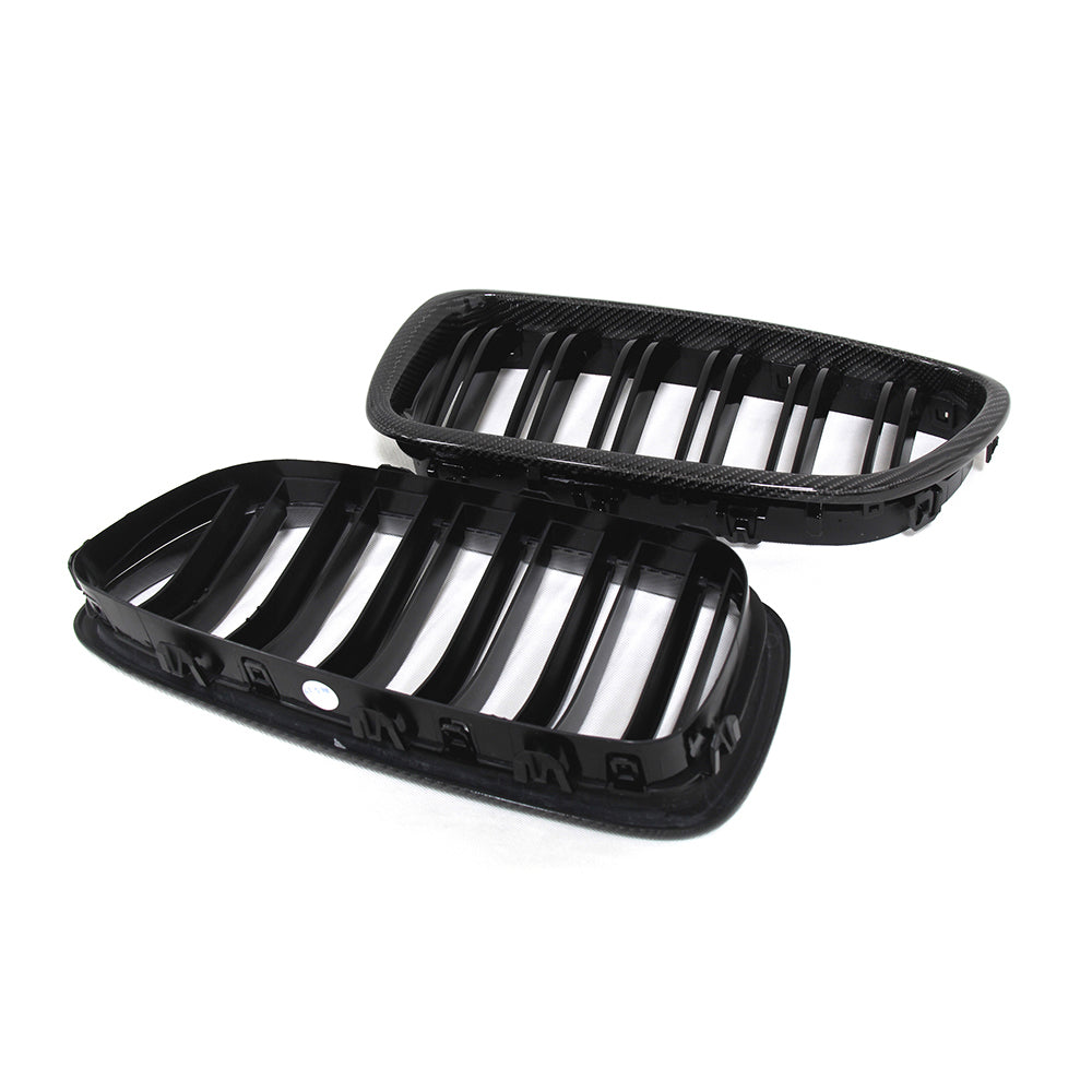 BMW M5 Carbon Front Grille Dual Slats