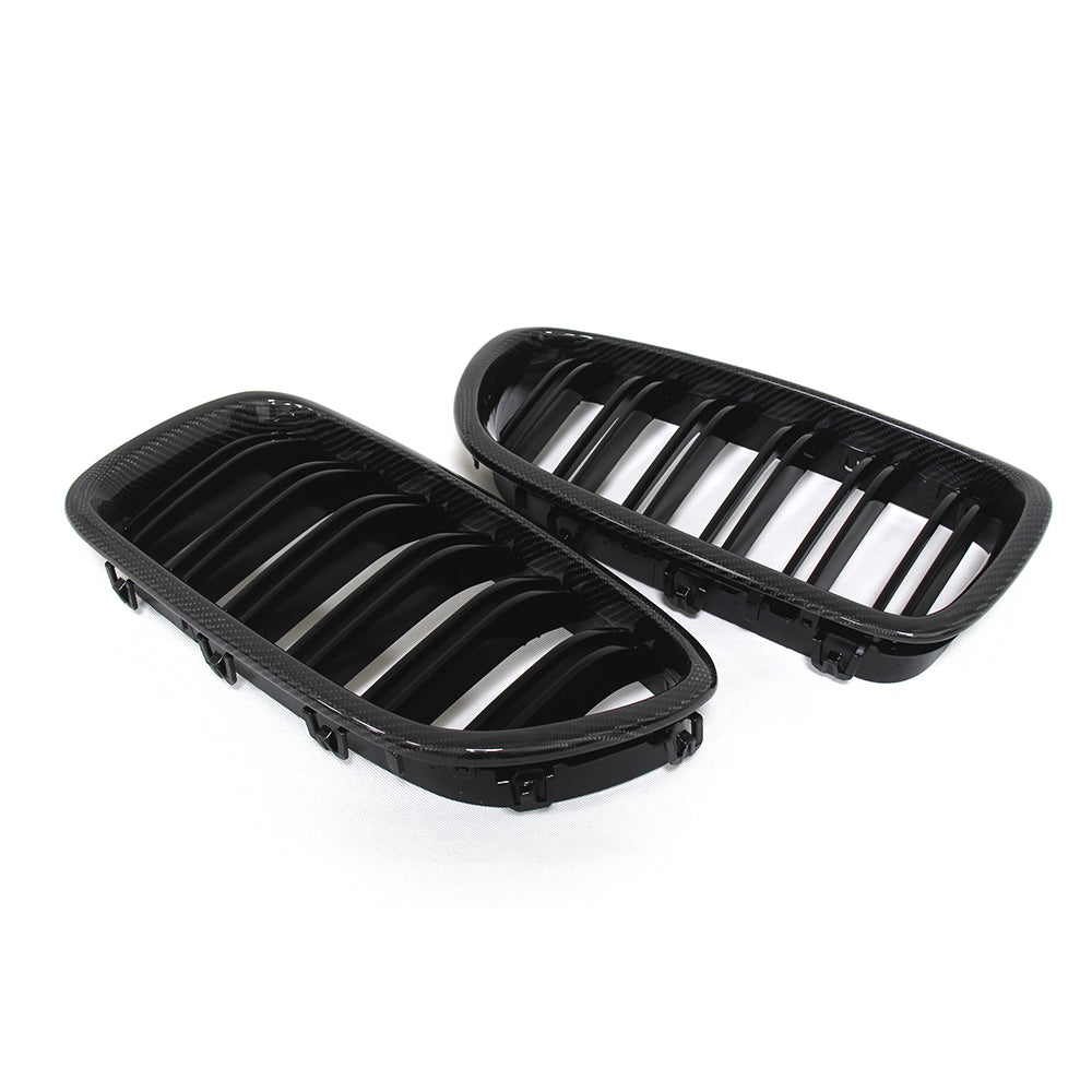 BMW M5 Carbon Front Grille Dual Slats