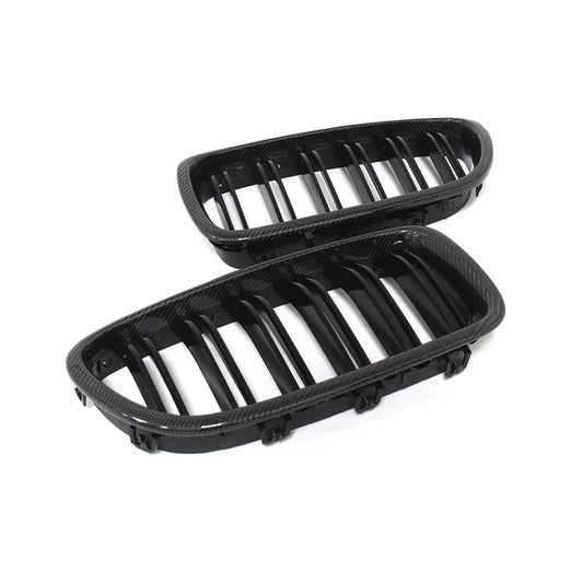 BMW M5 Carbon Front Grille Dual Slats