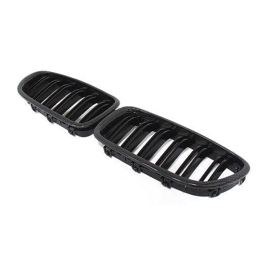 BMW M5 Carbon Front Grille Dual Slats