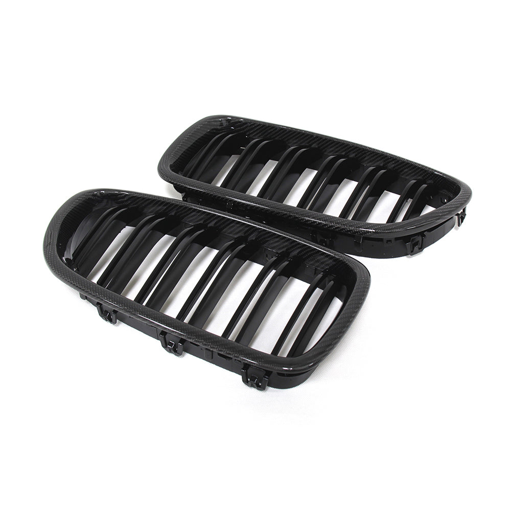 BMW M5 Carbon Front Grille Dual Slats