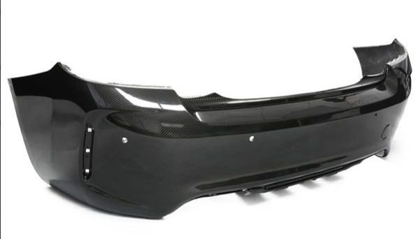 BMW M2C F87 Dry Carbon Rear Bumper