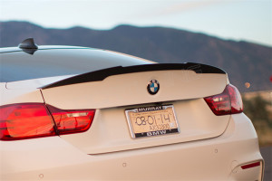 BMW F82 M4 Carbon Fiber Rear Trunk Spoiler (1)