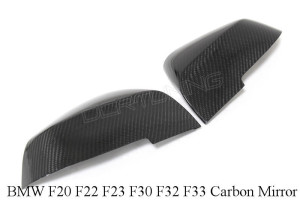 BMW F20 F22 F23 F30 F32 F33 Carbon Fiber Mirror Cover (1)