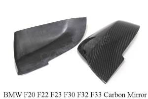 BMW F20 F22 F23 F30 F32 F33 Carbon Fiber Mirror Cover (1)