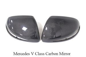 Mercedes Benz V Class W466 Carbon Fiber Mirror With Led